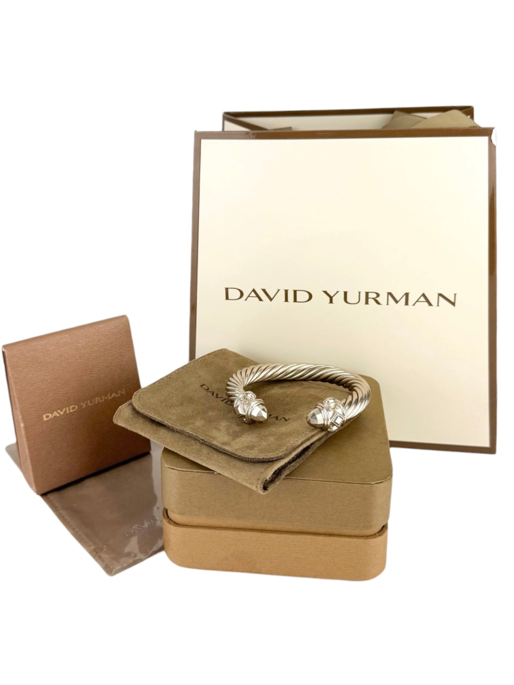 David Yurman Sand Cable Bracelet 10mm 