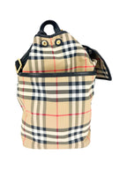 Burberry Nylon Nova Check Diaper Bag