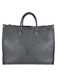 Louis Vuitton Black Giant Empreinte Leather On the Go Tote GM