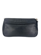 Gucci Black Pebbled Leather Soho Crossbody Bag