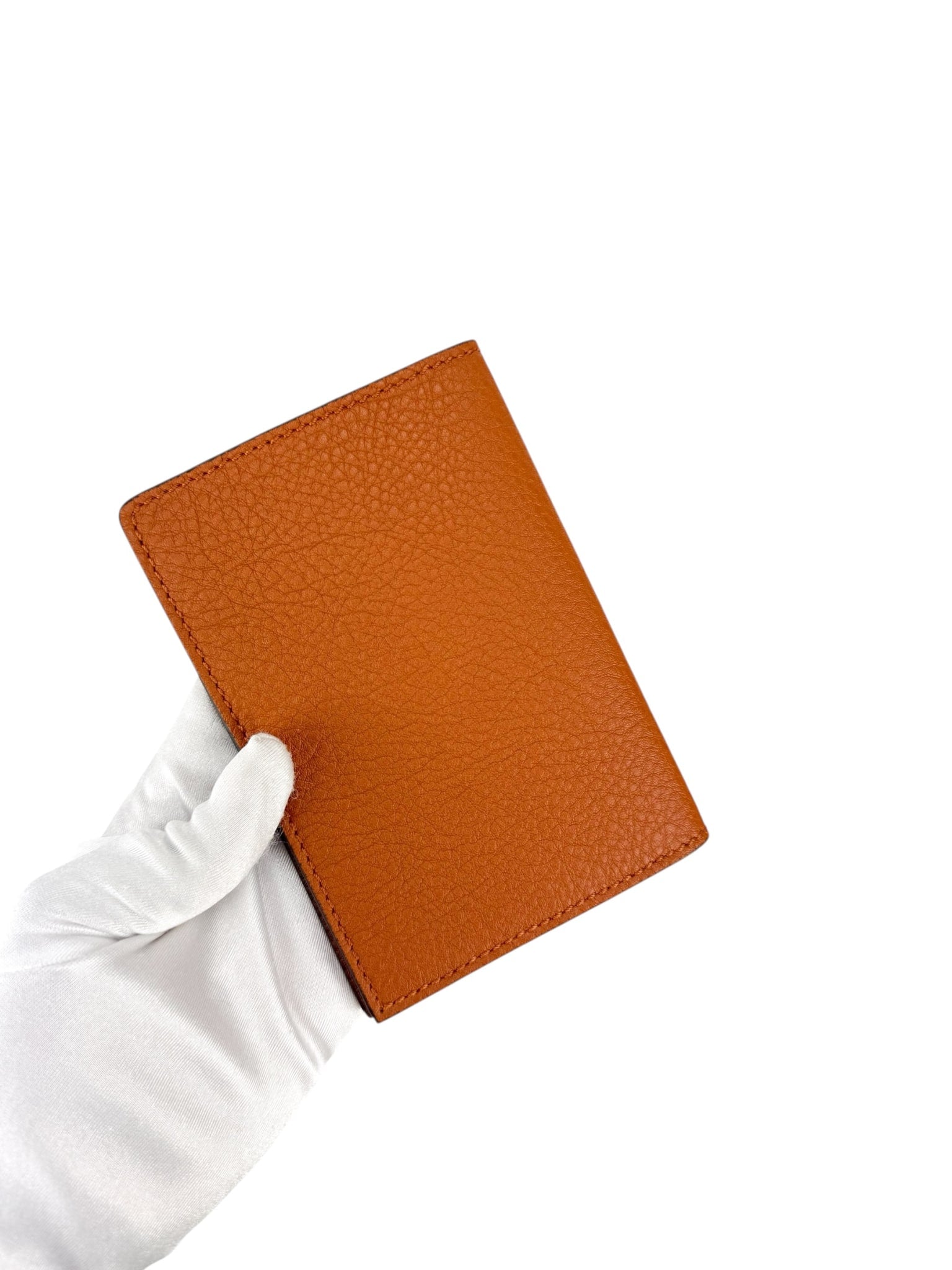 Fendi Brown Leather Toiletry Bag & Passport Cover