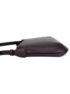 Celine Vintage Brown Leather Hobo Shoulder Bag