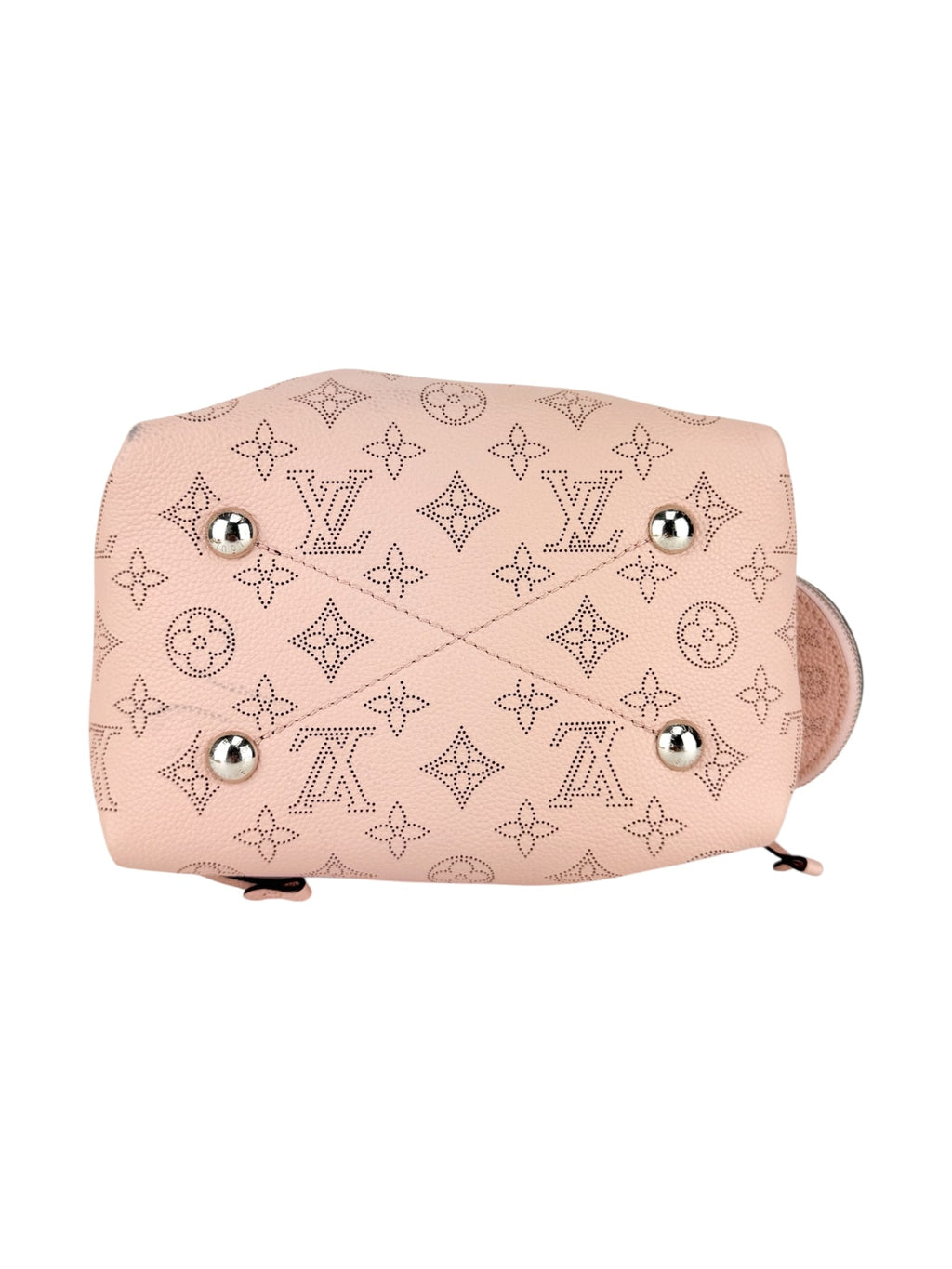 Louis Vuitton Pink Leather Mahina Bella Shoulder Bag