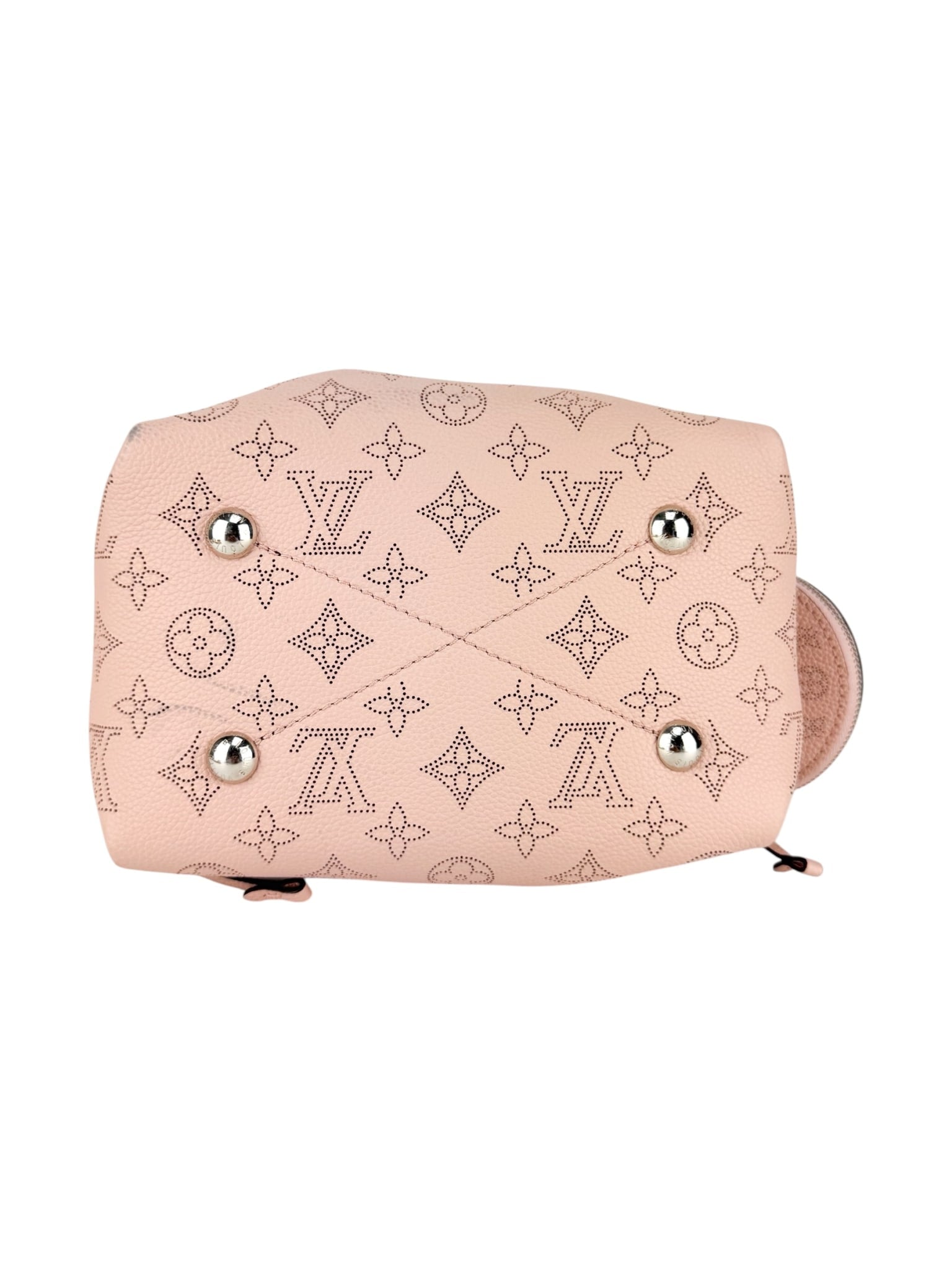 Louis Vuitton Pink Leather Mahina Bella Shoulder Bag