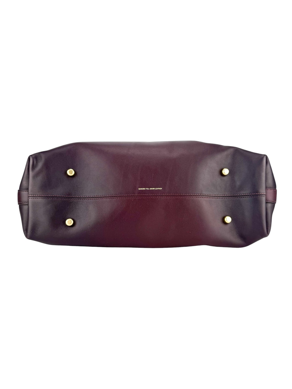 Coach Burgundy Leather Soft Empire Carryall 40
