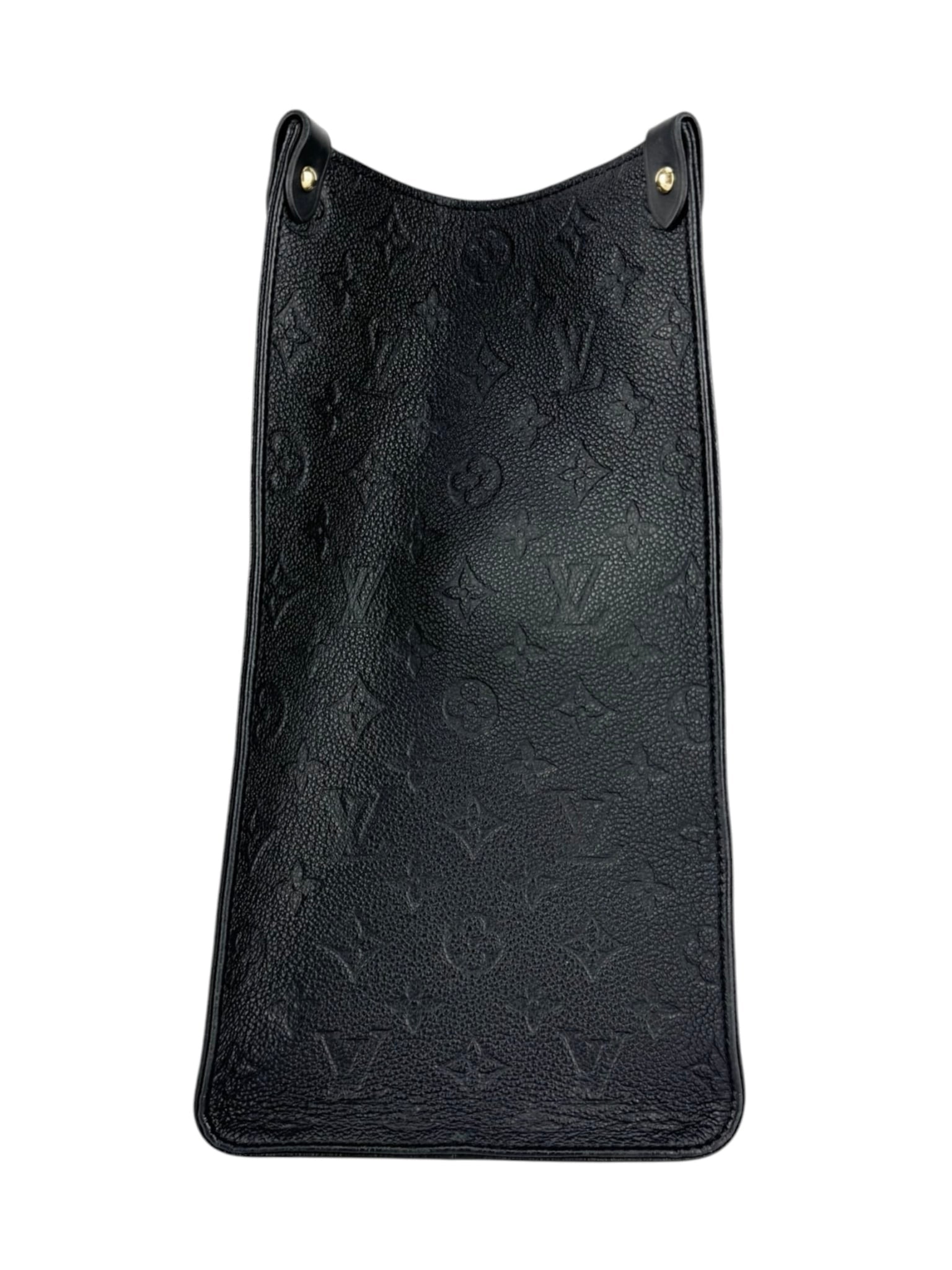 Louis Vuitton Black Giant Empreinte Leather On the Go Tote GM