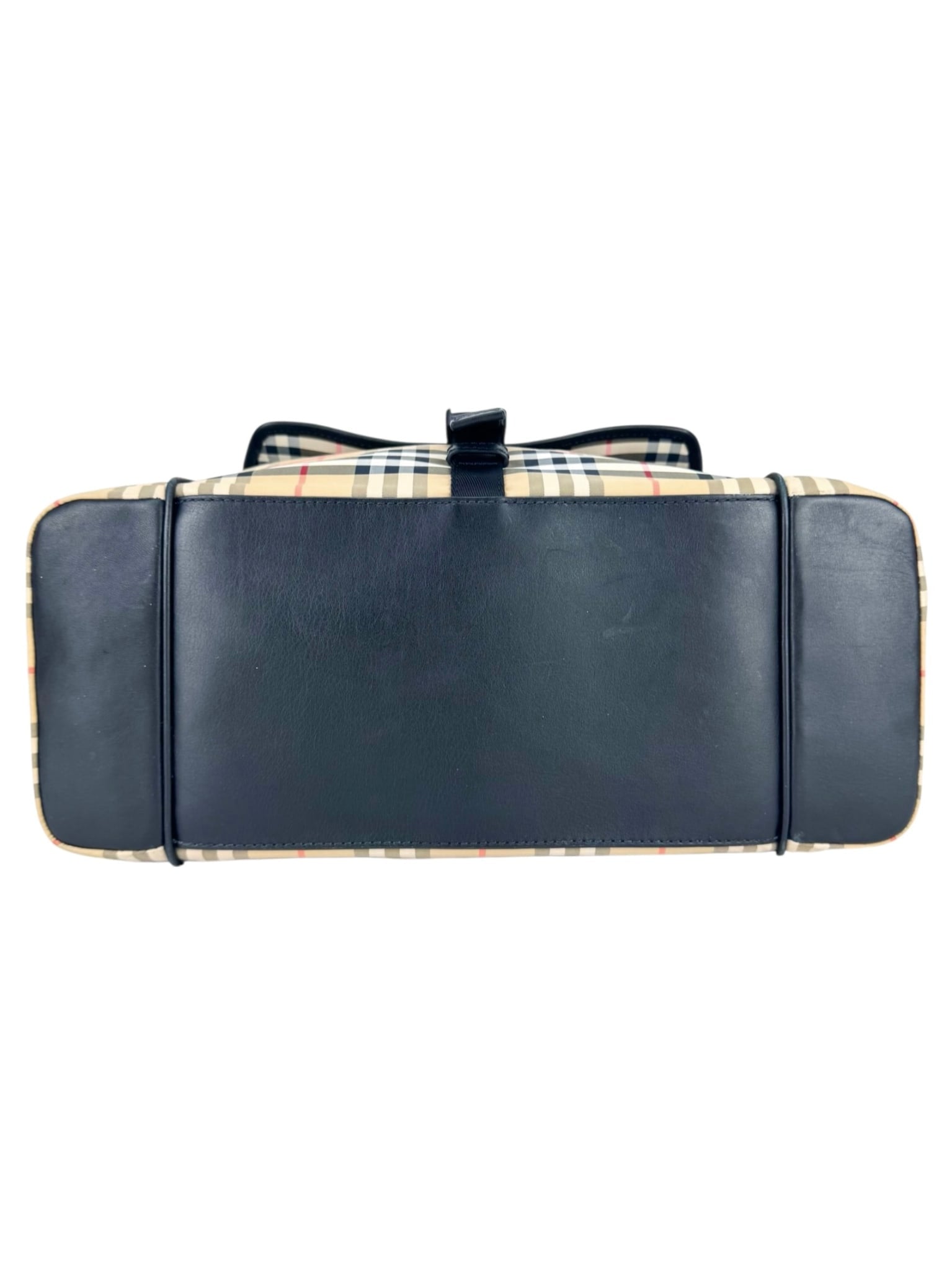 Burberry Nylon Nova Check Diaper Bag