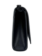 Saint Laurent Black Pebbled Leather Kate Bag Small