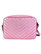 Saint Laurent Metallic Pink Lou Camera Bag