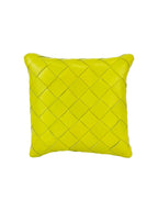 Bottega Veneta Lime Green Leather Bucket Bag