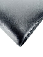 Saint Laurent Black Leather Bifold Wallet